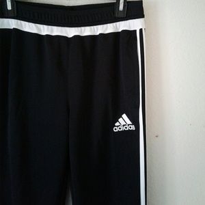 ADIDAS Black/ White Climacool Training Pants